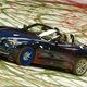 Illustration for article titled 2010 BMW Z4 Plays With Paint In Massive Art Piece